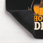 Bier trinken und Hirsch jagen Mousepad (Ecke)