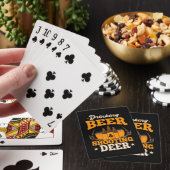 Bier trinken und Hirsch jagen Spielkarten (In Situ)