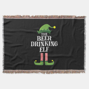 Bier trinken Weihnachten Geburtstag Decke