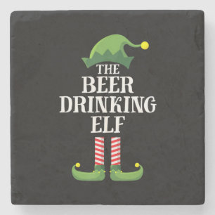 Bier trinken Weihnachten Geburtstag Steinuntersetzer