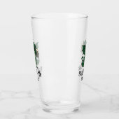 Bier trinkender Drache Glas (Links)