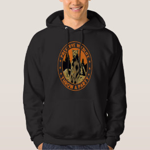 Bier trinkender Grizzlybär Zitat Hoodie