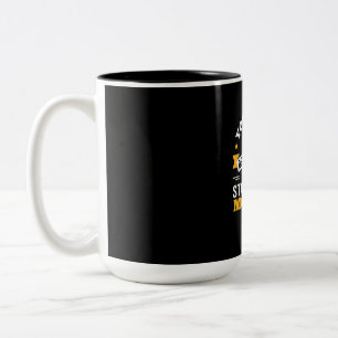 Bier trinkt den ganzen Tag nicht beginnen Geburtst Zweifarbige Tasse