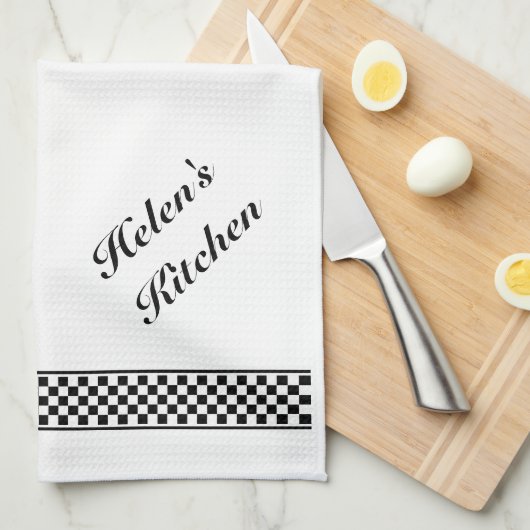 Bier u. Bratwurst - Ich Liebe Dich! (I-Liebe Sie) Küchentuch (Viertel Falte)