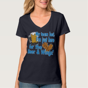 Bier-u. Flügel-T-Shirt T-Shirt