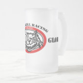 Bier u. Ruhm-mattierte Tasse (VorderseiteRechts)