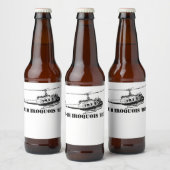 Bier UH-1H Iroquois Helicopter Bierflaschenetikett (Flaschen)