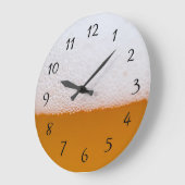 Bier-Uhr Große Wanduhr (Winkel)
