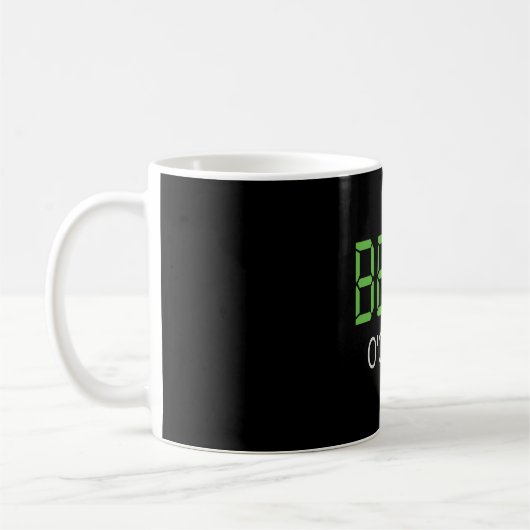 Bier-Uhr Kaffeetasse (Links)