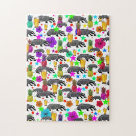 Bier und Badgers Schwieriges Puzzle
