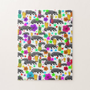 Bier und Badgers Schwieriges Puzzle