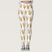 **BIER UND BIER** FUNNY LEGGINGS (Vorderseite)