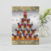 Bier und Chips Einladung (Stehend Vorderseite)