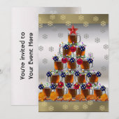 Bier und Chips Einladung (Vorne/Hinten)