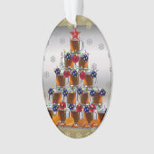 Bier und Chips Ornament (Vorderseite)