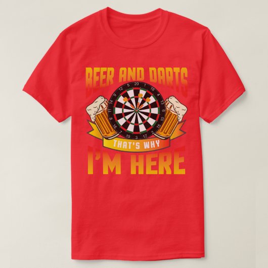 Bier und Darm 1 T-Shirt (Design vorne)
