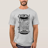 Bier und Fischerei Art des Wochenendes T-Shirt (Vorderseite)