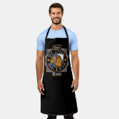 Bier und Freunde machen eine großartige Schürze (Getragen)