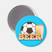 BIER und Fußball Magnet (Vorderseite/Rückseite)