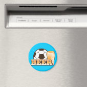 BIER und Fußball Magnet (In Situ (Geschirrspüler))
