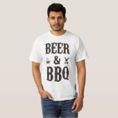 Bier und GRILLEN T-Shirt (Vorne ganz)