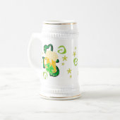 Bier-und Iren-Beifall Bierglas (Vorderseite Links)