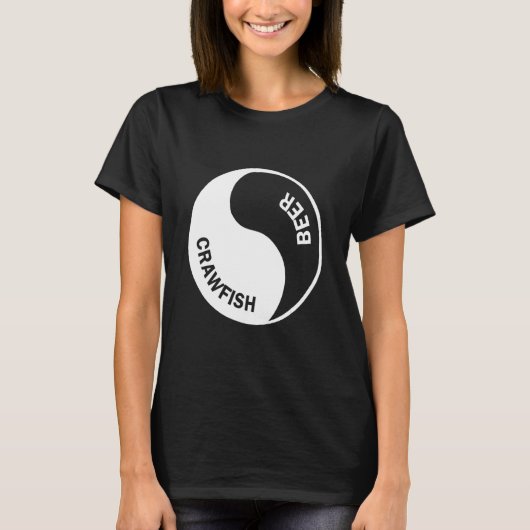 Bier und Langusten  Grafikdesign T-Shirt (Vorderseite)