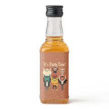 Bier- und Liquor-Etiketten