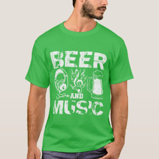 Bier und Musik T-Shirt