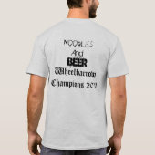 Bier und Nudeln, T-Shirt (Rückseite)