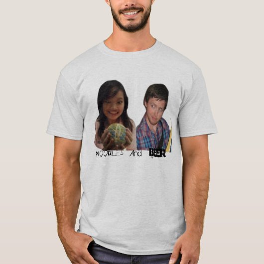 Bier und Nudeln, T-Shirt (Vorderseite)