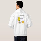 Bier und Physik Hoodie (Schwarz voll)