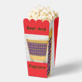Bier und Popcorn Geschenkschachtel (Geplatzt)