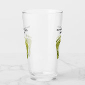 Bier- und Rasenschale, glückliche Tage, Glas (Links)