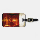 Bier und Schaum Gepäckanhänger (Vorderseite horizontal)