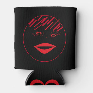 Bier und Soda können mit wunderschönen Frauen kühl Dosenkühler