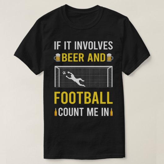 Bier und T-Shirt (Design vorne)