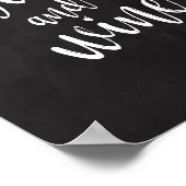 Bier- und Weinkeller 8x10 Hochzeitszeichen Poster (Ecke)