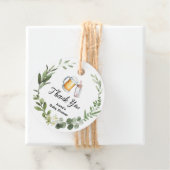 Bier und Windeln Vielen Dank für Ihre Unterstützun Geschenkanhänger (Beispiel)