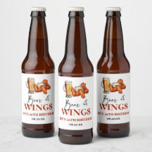 Bier und Wings Geburtstagsfeier