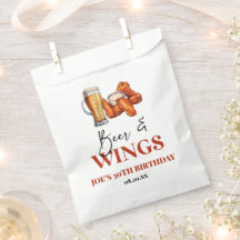 Bier und Wings Geburtstagsfeier