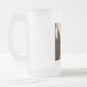 Bier und Zehen Mattglas Bierglas (Links)