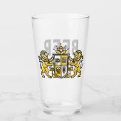 Bier-Uni Offiziell 16-Unzen-Logo-Glas Glas (Vorderseite)