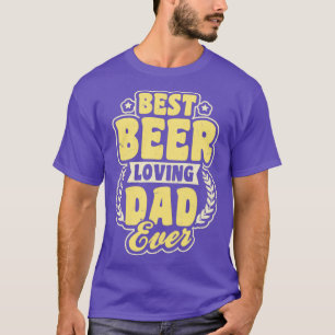 Bier Vater Shirt Bestes Bier Liebe Vater Geschenk