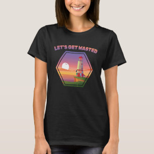Bier verschwendet leichter Haus Pier Seaport T-Shirt