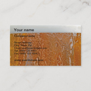 Bier-Visitenkarte Visitenkarte