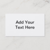 Bier-Visitenkarte Visitenkarte (Rückseite)