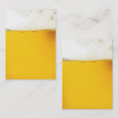 Bier-Visitenkarte Visitenkarte (Vorne/Hinten)