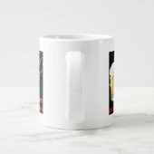 Bier von Chartres-Werbeplakat Jumbo-Tasse (Rückseite)