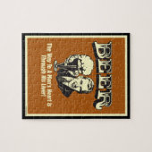 Bier: Weg zum Herzen durch die Leber Puzzle (Horizontal)